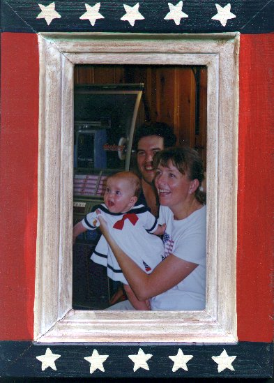 For my mommy and daddys aniversary, we went to a parade. Is this
	outfit adorable or what?